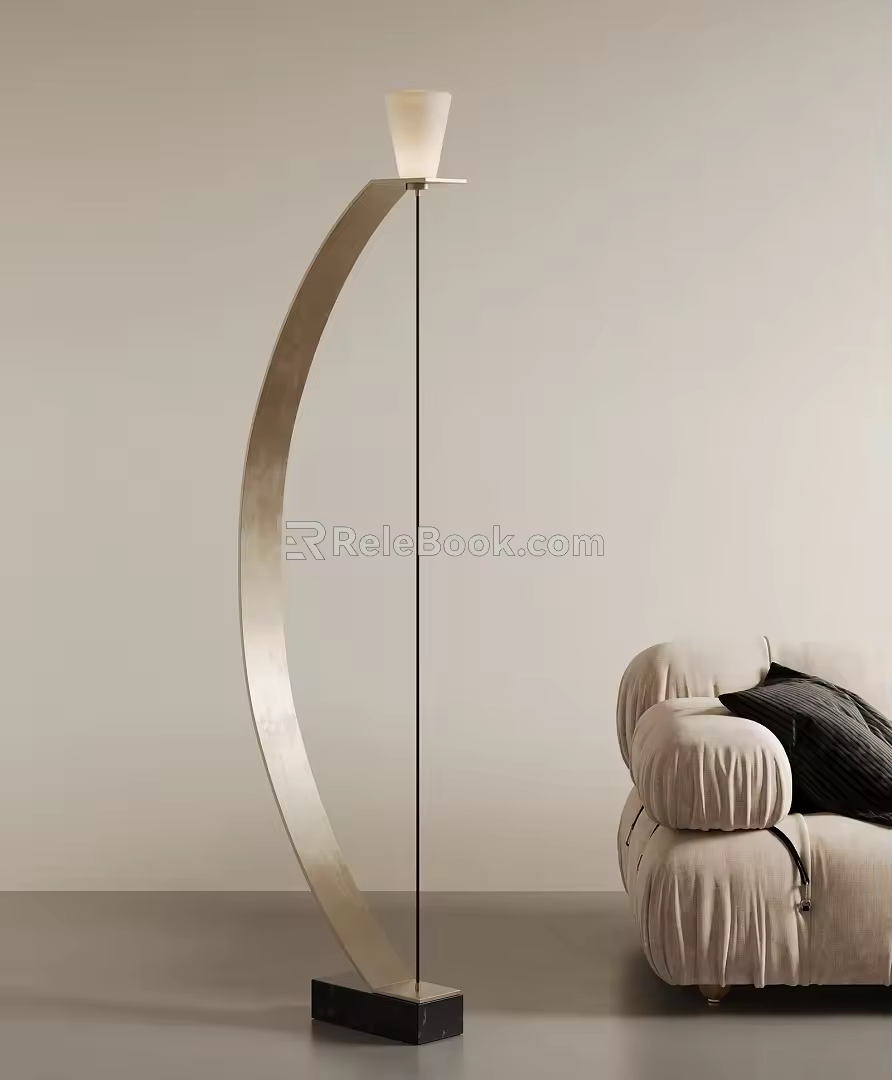 Floor lamp minimalist floor lamp special-shaped floor lamp decorative lamp lighting floor lamp sofa 3d model