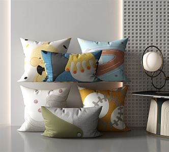 Modern pillow 3d model