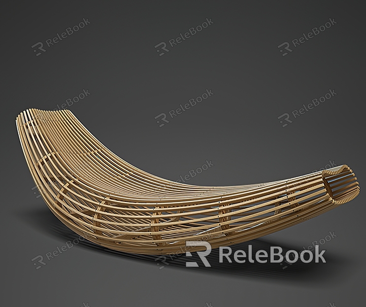 BodyRaft rattan stool shaped public bench model