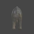 Realistic 3D Elephant Model With Detailed Skin Texture And Ivory Tusks