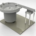 Industrial vibration plate industrial loading and unloading module 1201 3d model