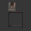 Modern Voltmeter Power Meter Electric Meter 3d model