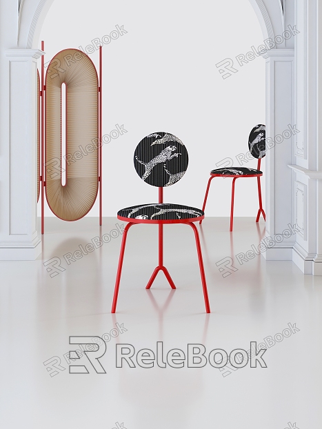 French Dining Chair Leisure Chair Design Creativity model