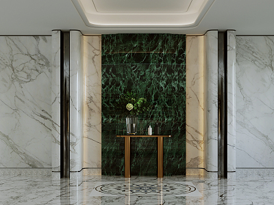 Light Luxury Entrance model