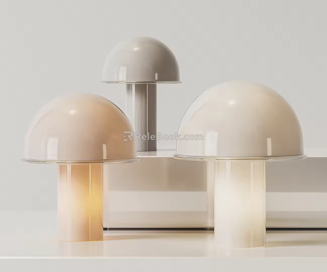 Modern Artemide table lamp 3d model