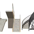Modern Staircase Designs With Marble Steps Glass Railings And Spiral Structure