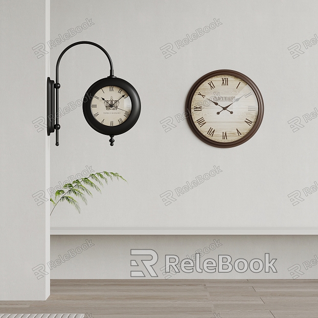 Retro Wall Clock Wall Watch Clock model