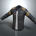 Modern Jacket Leather Jacket Fashion Jacket Casual Jacket Anti-Jacket Anti-Top 3d model