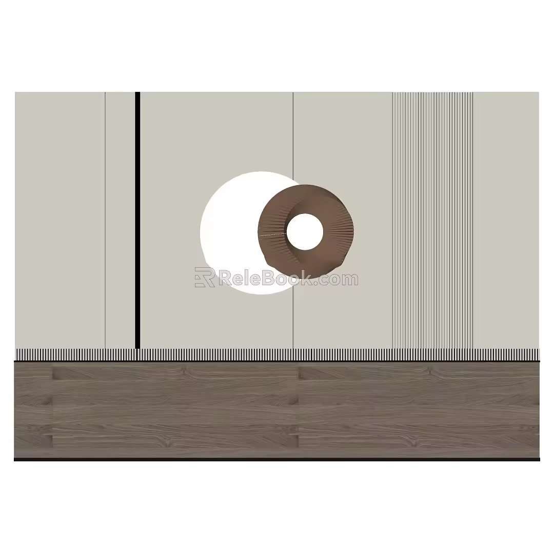 Background wall TV background wall Sofa background wall 3d model