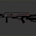 Crossbow Mechanical Crossbow Shift Bow and Arrow Shoot Far Equipment Weapons High-tech Crossbow 3d model