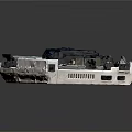 Modern game console home game console Nintendo game console vintage game console 3d model