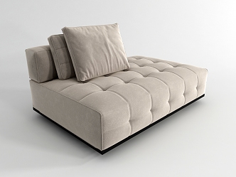 Sofa stool 3d model