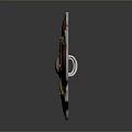 Medieval Shield Ancient Shield Defensive Weapon Ancient Shield Iron Shield Protective Shield Wooden Shield 3d model