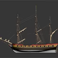 modern ship ancient ship ancient warship large ancient ship ancient warship 3d model