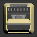 Professional Electronic Testing Device With Digital Display Screen And Stable Beige Base