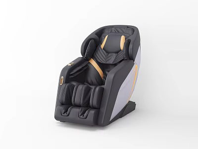 Modern Luxury Massage Chair With Ergonomic Design And Full Body Massage Function 3d model