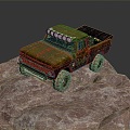 Truck Transporter Modern Vehicle Vehicle 3d model