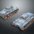 Light Tank Light Armored Tank Modern Tank World War II Tank World War I Tank Heavy Tank 3d model