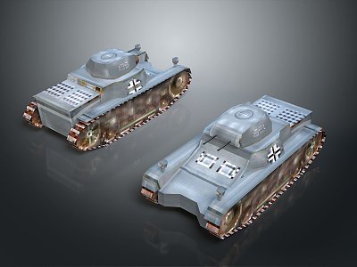 Light Tank Light Armored Tank Modern Tank World War II Tank World War I Tank Heavy Tank 3d model