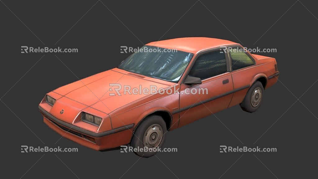 Sports car 3d model