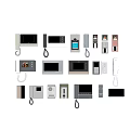 Modern Videophone Access Control Monitoring Access Control Machine Doorbell Electronic Access Control Cat's Eye Fingerprint Access Control Video Phone 3d model