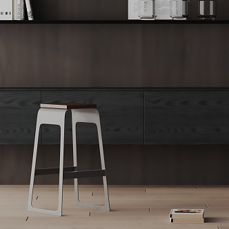 Modern Bar Chair 3d model