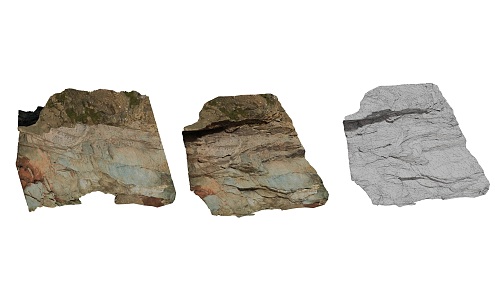 Stone Rock Mountain 3d model