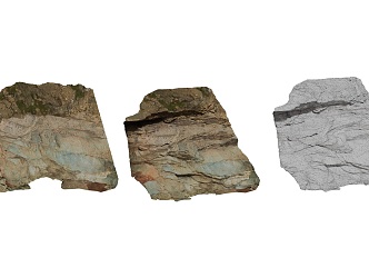 Stone Rock Mountain 3d model