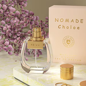 cosmetics perfume flower 3d model