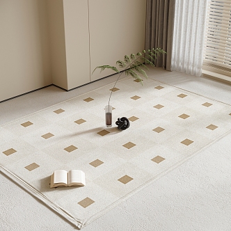 square carpet 3d model