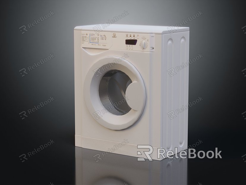 Modern washing machine drum washing machine model