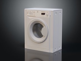 Modern washing machine drum washing machine 3d model