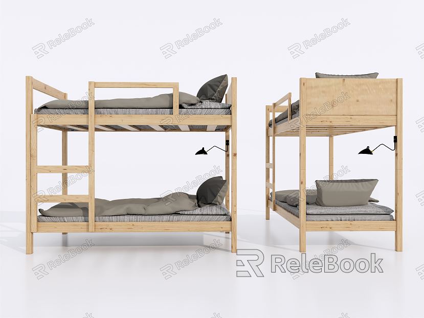 Modern Top-Down Bed Top-Down Bed Bunk Bed model