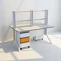Modern Experiment Table 3d model