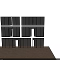 Various Glass Door Designs With Black Frames Transparent Glass And Open Close Positions