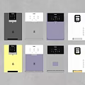 Modern Electric Water Dispensers With Various Colors And Digital Display Panels