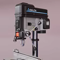 Heavy Duty Industrial Drill Press With Stand Worktable And Control Panel