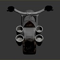 Motorcycle Two-wheeled Motorcycle Cross-country Motorcycle Road Race Motorcycle Motor Vehicle Transport 3d model