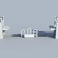 Modern Gate 3d model