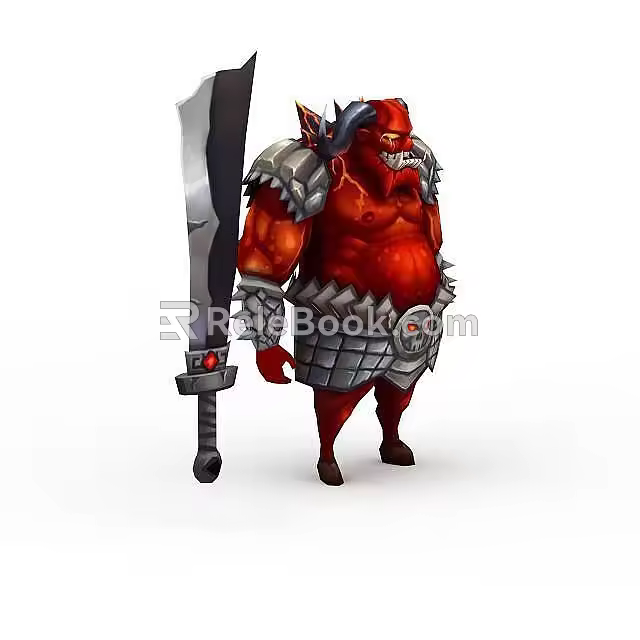 Game Role 3d model