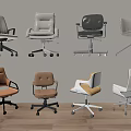 Variety of Modern Office Chairs in Different Colors and Stylish Designs