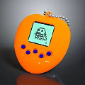 Game machine electronic chicken hand game machine hand game machine handheld game machine computer 3d model