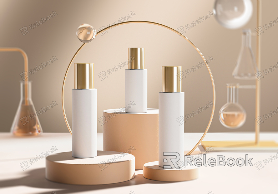 Modern skin care products new Dendrobium series model