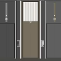 Elevator Door Elevator Modern Elevator 3d model