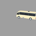 minibus bus toyota bus bus coach bus 3d model