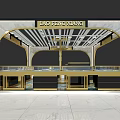 Elegant Jewelry Store Interior With Glass Display Cases And Warm Lighting Design