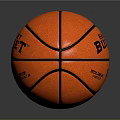 BULLET Official Game Orange Basketball With Textured Surface For Daily Use