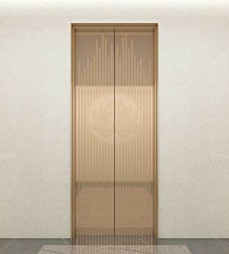 Modern elevator door elevator door pattern 3d model