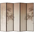 Screen partition 3d model