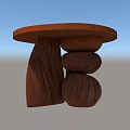 Modern table ta 3d model